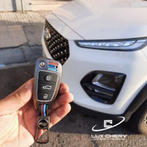 قاب ریموت لاکچری فلزی JAC J4 طرح BMW