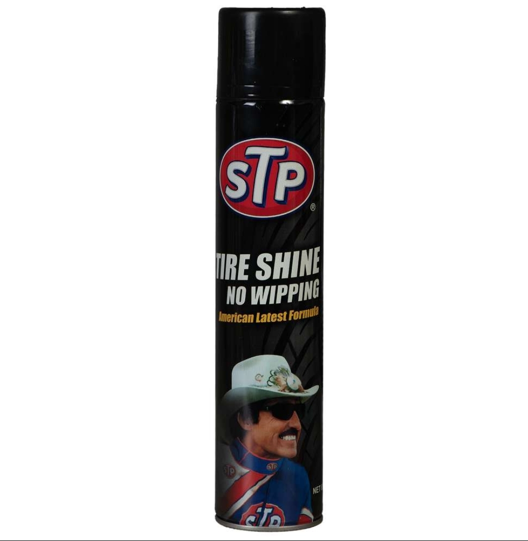 اسپری لاستیک STP مدل Tire Shine